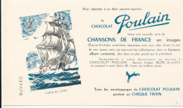 BU 809 A / BUVARD - CHOCOLAT  POULAIN - Cocoa & Chocolat