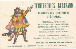 BU 828 A / BUVARD -  TEINTURERIE BERTRAND   BLANCHISSERIE D'EPINAL - Textile & Clothing