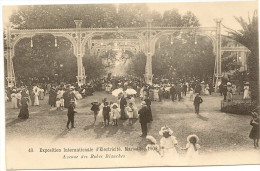 13/ Exposition Internationale D´electricité Marseille 1908 - Avenue Des Robes Blanches N° 48 Baudouin - - Mostra Elettricità E Altre