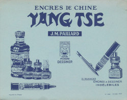 BU 849 A B / BUVARD - ENCRES DE CHINE  YANG T S E  J M PAILLARD - E