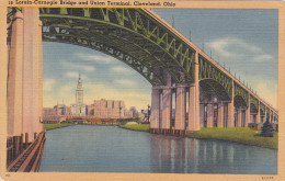 LORAIN   /  Carnegie Bridge And Union Terminal - Cleveland