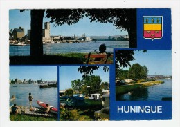 HUNINGUE - Le Rhin Et Son Camping - Huningue