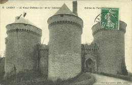 53 Mayenne LASSAY Le Vieux Chateau  XII Et XV E Siecle Entrée Du Parc - Lassay Les Chateaux