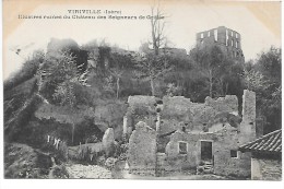 VIRIVILLE - Illustres Ruines Du Château Des Seigneurs De Grôlée - Viriville