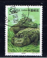 VRC+ China 2000 Mi 3124 Alligator - Oblitérés