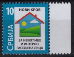 2014 Serbia - Charity For REFUGEES - Additional Stamp - Used - Vluchtelingen