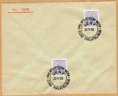 Enveloppe Cover Brief 1er Jour 849 Echo Philatélique Gent - Storia Postale