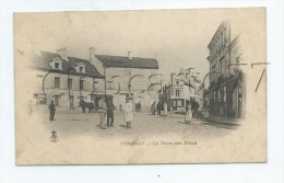 Herblay (95) : La Place Des Etaux  En 1905 (animé) PF. - Herblay