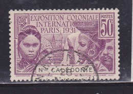 NOUVELLE CALÉDONIE N° 163 50C VIOLET EXPOSITION COLONIALE DE PARIS 1931 OBL - Gebruikt