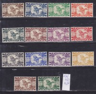 NOUVELLE CALÉDONIE N° 230/243 SÉRIE DE LONDRES NEUF SANS CHARNIERE - Unused Stamps