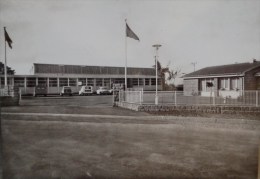 53 LANDIVY  CARTE PHOTO  L'USINE    AVEC SON NEGATIF D´ORIGINE POUR EDITION DE LA CARTE - Landivy