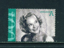 NORWAY - 2012  Thorbjorn Egner And Sonja Henie   'A'  Used As Scan - Gebraucht