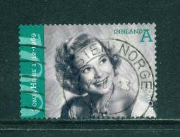 NORWAY - 2012  Thorbjorn Egner And Sonja Henie   'A'  Used As Scan - Used Stamps