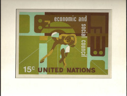 ONU NY 1980 Y&T 332. Maquette De L’artiste Danois Olav Mathiesen. Conseil économique Et Social. Semailles - Agriculture