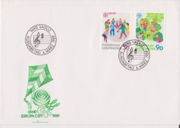 Liechtenstein 1989 FDC Kites On Cover - Brieven En Documenten