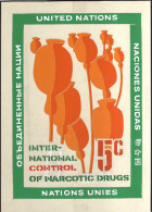 ONU NY 1964 Y&T 127. Maquette De L’artiste Danois Olav Mathiesen. Contrôle Des Stupéfiants. Narcoleptiques - Drugs