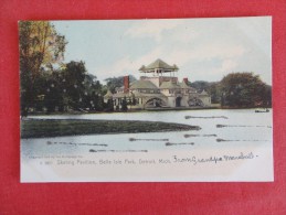 Rotograph-- - Michigan > Detroit  Skating Pavilion Belle Isle Park - Pre 1907 UDB Not Mailed      Ref 1222 - Detroit