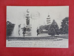 Rotograph-- -> - Connecticut > Hartford Bushnell Park 1906 Cancel   -       Ref 1222 - Hartford