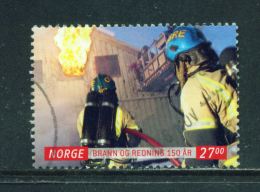 NORWAY - 2011  Fire Brigade  27k  Used As Scan - Used Stamps