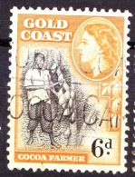 Gold Coast, 1952, SG 160, Used - Costa De Oro (...-1957)