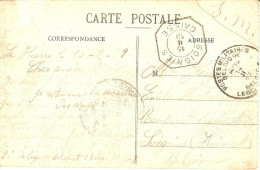 Armée Belge PMB Sans N° Après Armistice Du Havre Vers Soignies _ Fortune Soignies Caissse - Foruna (1919)