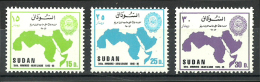 Sudan - 1995 - ( Arab League, 50th Anniv. ) - Complete Set - MNH (**) - Emissions Communes