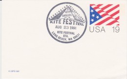 USA  1991 Kite Festival - Lettres & Documents