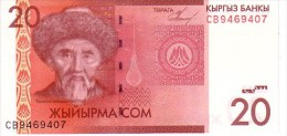 KIRGHIZISTAN 20 Som   Daté De 2009  Pick 24      ***** BILLET  NEUF ***** - Kyrgyzstan