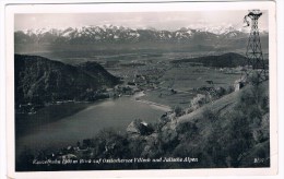 Ö-1888    VILLACH : Blick Auf Ossiachersee Und Kanzelbahn - Villach