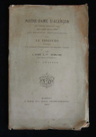 NORMANDIE ( Orne ) Alençon NOTRE-DAME D'ALENCON Discours Inauguration Verrières L.-V. DUMAINE 1885 - Normandie