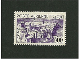 MAROC 1951  Poste Aérienne N° 82   Kasbah Des Oudayas RABAT   Neuf Avec Trace De Charnière - Poste Aérienne