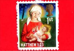 GB UK GRAN BRETAGNA -  2011 - Natale - Christmas - Noel - Navidad - Matthew 1:23 First - Gebruikt