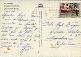 1494 Postal Andorra La Vieja  1973 - Lettres & Documents