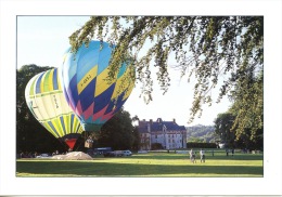 Valmont Montgolfiades Du Château N°105 Envol Du Soir 6&7 Septembre 1997 (transport Montgolfière) - Valmont