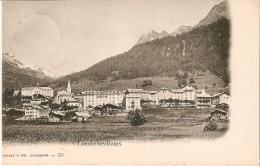 LOECHE-LES-BAINS : Vue Générale Et Panorama - CPA Précurseurs - Loèche