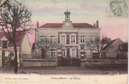 CPA Colorisée - FLINS S/Seine (78) - La Mairie - Flins Sur Seine