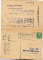 Sost. VERKEHRSSICHERHEIT TORÚN Polen 1967 Auf DDR P77 Antwort-Postkarte  ZUDRUCK #4 - Unfälle Und Verkehrssicherheit