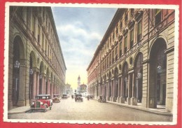 CARTOLINA VIAGGIATA ITALIA - TORINO - Nuova Via Roma -  10 X 15 - ANNULLO TORINO 1955 - Andere Monumente & Gebäude