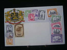 CP 1 / Carte Postal  - Souvenir De La Belgique / Le Plason Est En Relief  / Circulée 1922  .- - Unclassified