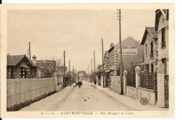 CPA 78 SARTROUVILLE Rue Rouget De L'isle , Pub Produits Ménager - Sartrouville
