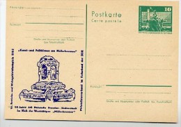 DDR P79-18b-82 C190-b Postkarte PRIVATER ZUDRUCK Müllerbrunnen Dresden 1982 - Cartoline Private - Nuovi