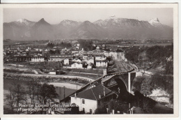 Original Real Photo - Claix France Isère 38 - Pont De Claix Bridge - Vue Générale Sur Chartreuse  - 2 Scans - Claix