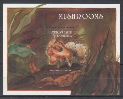 Dominica - 1994 Mushrooms Block (2) MNH__(TH-1722) - Dominica (1978-...)