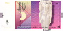 MACEDOINE  10 Denari   Emission De 2007   Pick 14 G       ***** BILLET  NEUF ***** - Macedonia Del Nord