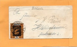 Saargebiet Old Cover Mailed - FDC