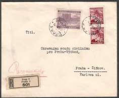 BuM0480 - Böhmen Und Mähren (1940) Prag 2 - Praha 2 (R-letter) Tariff: 3,60K - Storia Postale