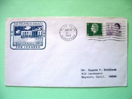 Canada 1967 Cover To USA - Queen Elizabeth - Lettres & Documents
