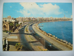 Egypt: ALEXANDRIA - The Corniche, La Corniche, Die Corniche - 1969 Used - Alexandria