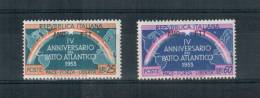 TRIESTE A 1953 PATTO ATLANTICO ** MNH QUALITA´ LUSSO - Neufs