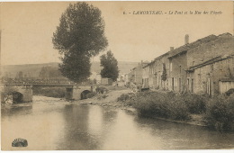 Lamorteau 6 Rouvroy Le Pont Et La Rue Des Paquis Edit Henri Georges - Rouvroy